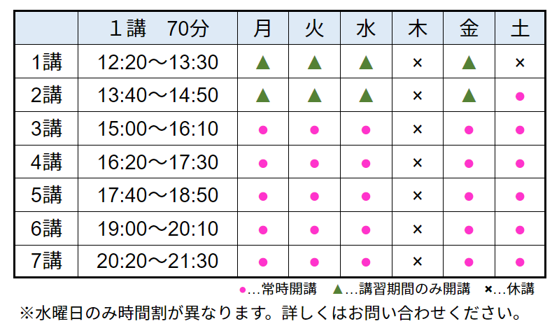 時間割画像